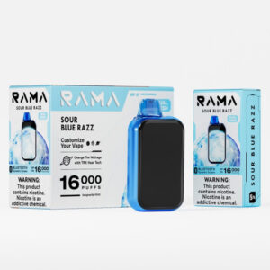 Sour Blue Razz - Rama 16000 Puffs