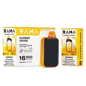 Raspberry Orange - Rama 16000 Puffs