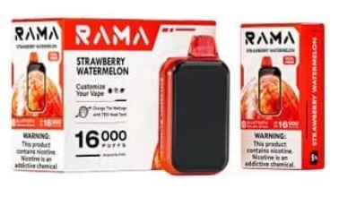 Strawberry Watermelon – Rama 16000 Puffs