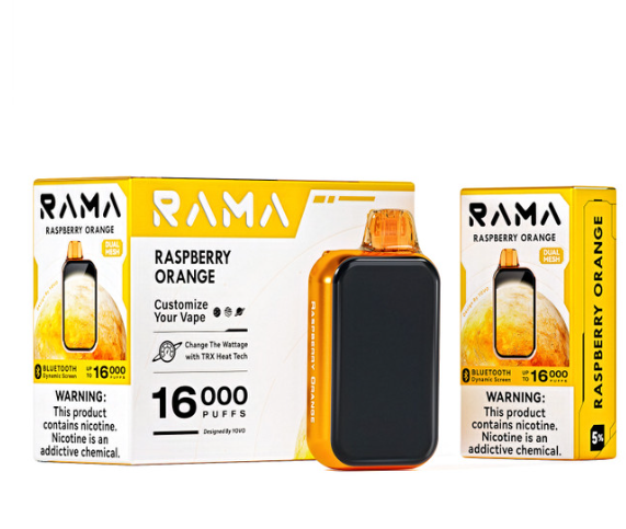 Raspberry Orange – Rama 16000 Puffs